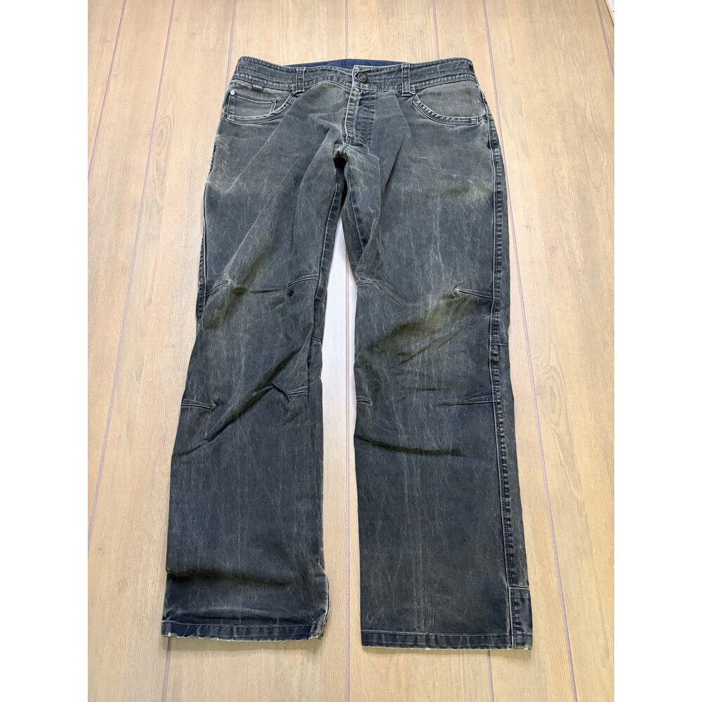 KÜHL RYDR Pants Men’s 36x30 Vintage Patina Dye‎ Brown Outdoor Hiking Work Pants